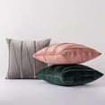 thumbnail image 2 of Funda de almohada con tiras de presión de terciopelo y correa de cuerda de presión para sofá, funda de almohada para el hogar, 2 of 4
