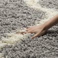 thumbnail image 4 of Hawthorne Collection Grey Shag Rug - 2'3" x 8', 4 of 5