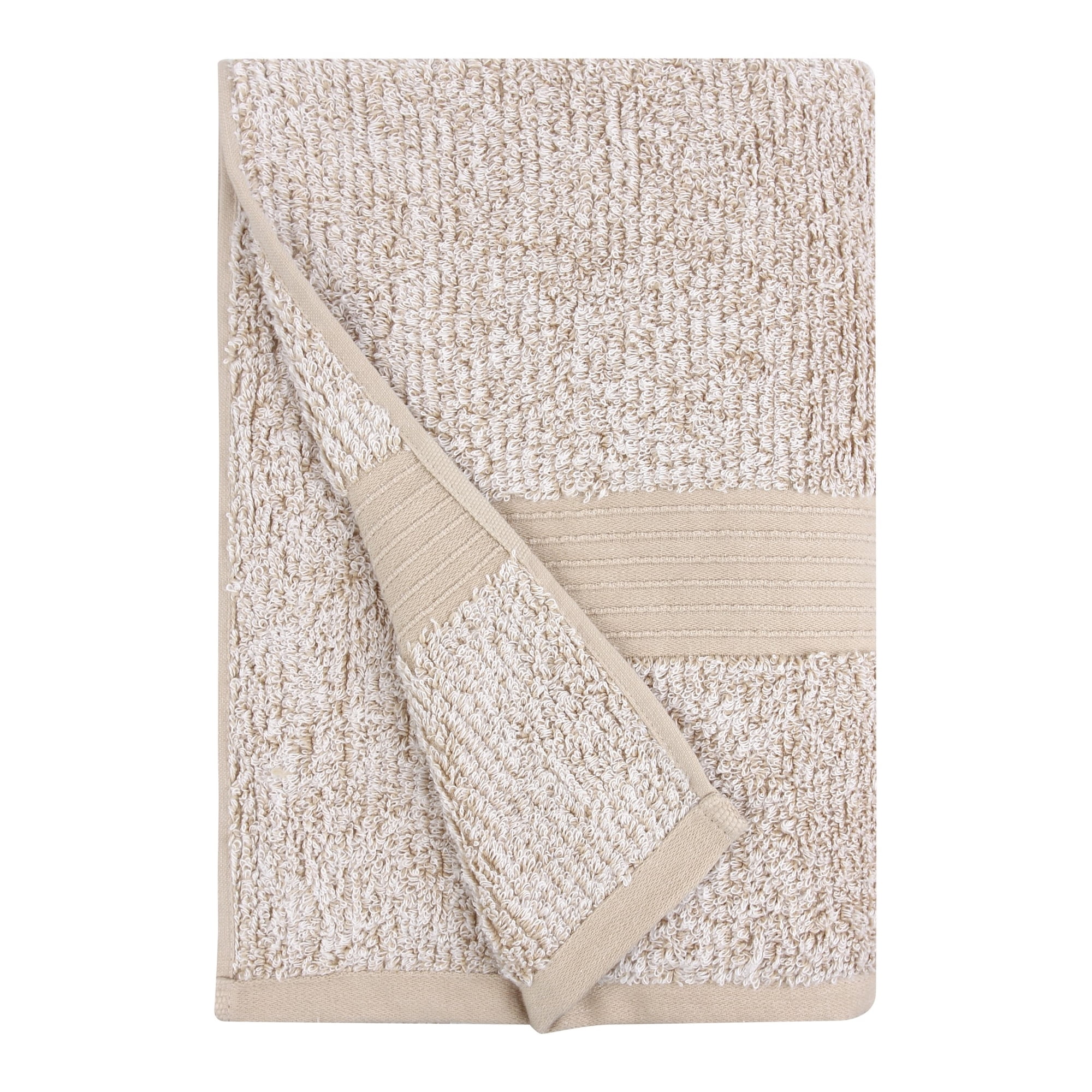Fabreware FBT-006-M-2 Marzipan Cotton Yarn-Bath Towel -2pc