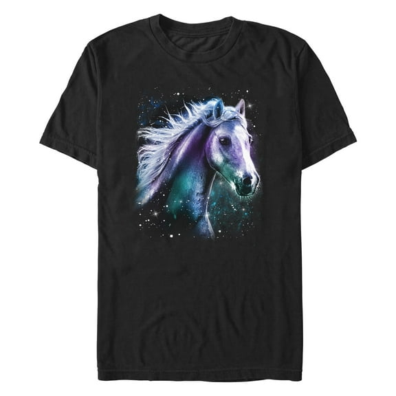 Men's Lost Gods Glowing Horse Graphic T-Shirt