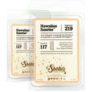 Hawaiian Sunrise Wax Melts Multi Pack - Highly Scented + Natural Oils - Shortie's Candle Company