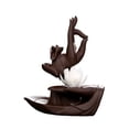 thumbnail image 1 of Quemador de incienso de reflujo for el hogar, gran mano de Buda, loto, arcilla morada, decorativo., 1 of 5