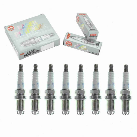 8 pc NGK 2890 Laser Platinum Spark Plugs for 101 000 035 AH 1765297 4301 4312 4503 4701 7405 95VW 12405 DA 974 A 003 159 91 03 AGPR32PD FGR8DDP FGR8KQE FGR9DDP IK16TT PK16TT RC12PEPB Ignition Wire