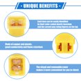 thumbnail image 3 of Unique Bargains 10 Pcs Mini Box Shaped Fuse 60 Amps Universal for Pickup Truck Cars SUV Durable Plastic Metal Yellow, 3 of 6