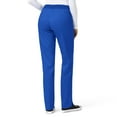 thumbnail image 2 of WonderWink Women's 5419 Knit Waist Cargo Scrub Pant-Royal-Large, 2 of 2