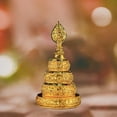 thumbnail image 4 of Bandeja de Manza de Mandala tibetano, budista, s de Buda Alar, Manza Pan para decoración de mesa, decoración Ritual de Sadhana para el, 4 of 8