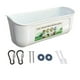 thumbnail image 2 of Comedero para cabras, comedero colgante para pollos, cubo bebedero, conveniente, contenedor de alimentación para ganado para conejos, aves de corral,, 2 of 7