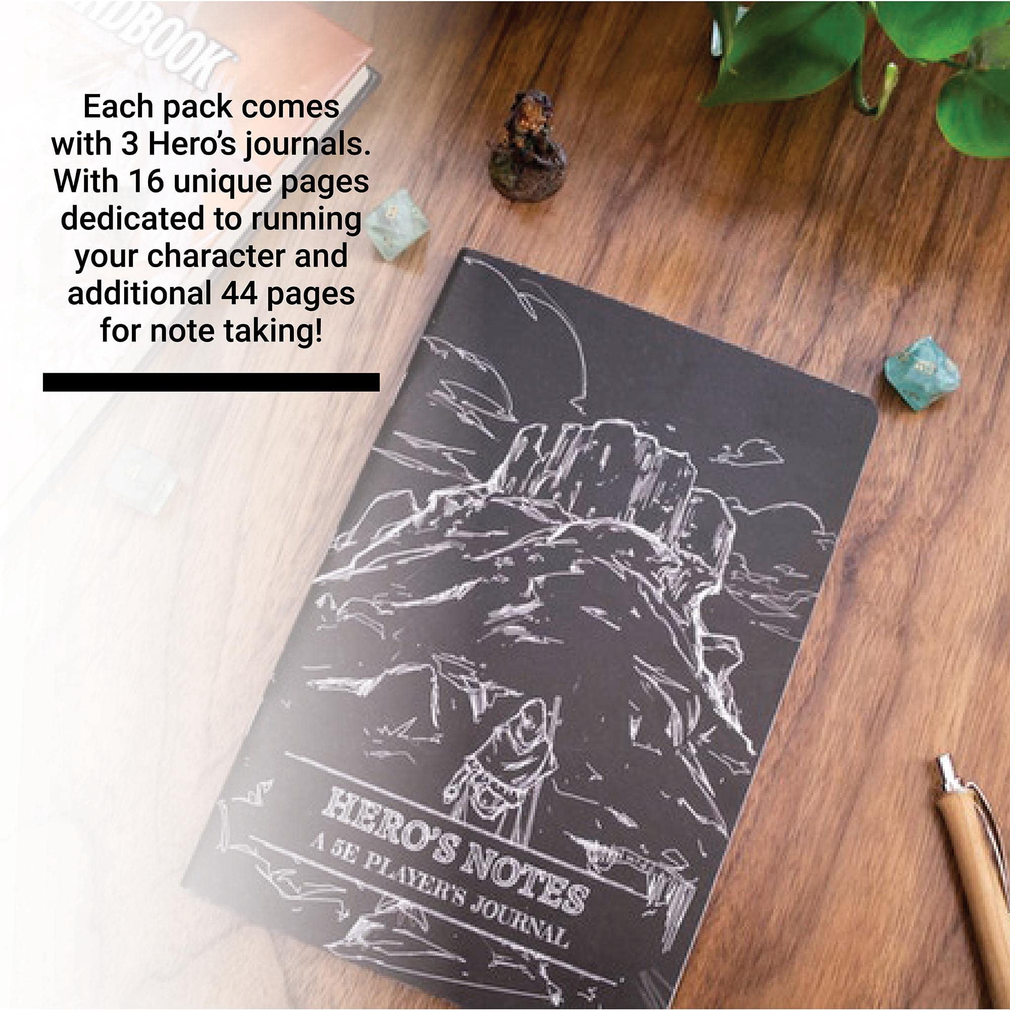 1985 Games Players DND Notebook Character Journal Blue