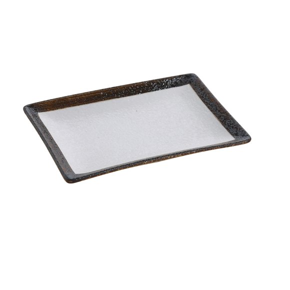 Plato Rectangular Yanco RO-210 ROCKEYE 25 cm Apto para Microondas