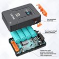 thumbnail image 5 of Zgcine V50 V Batería Terpasang Kunci V Batería Isi Ulang 3400mah Power Bank Pd Pengisian Cepat Para Cámara DSLR, 5 of 5