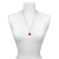 thumbnail image 2 of Delight Jewelry Silver-tone Red Lips - Class of 2026 Affirmation Ring Necklace, 23", 2 of 4