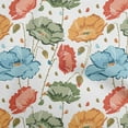 thumbnail image 1 of oneOone Cotton Silk Rose Pink Fabric Floral Sewing Material Print Fabric By The Yard 42 Inch Wide, 1 of 1