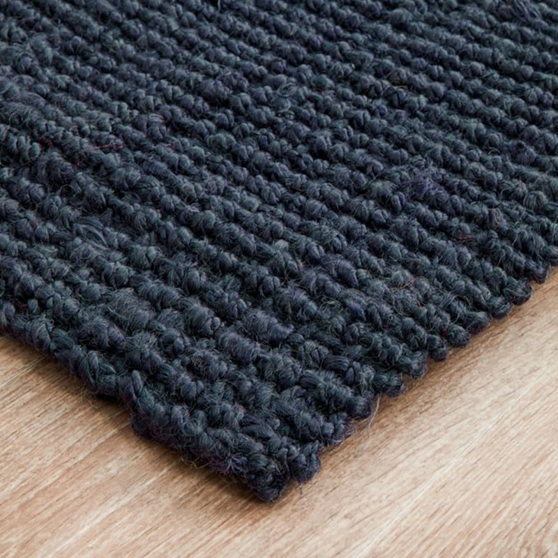 Delara Premium Handwoven 100% Jute Area Rug (7'.8" x 10'), Natural Fiber Boucle Design, 0.25" Thick – Durable Rug for Living Room, Bedroom & Entryway