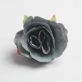 thumbnail image 4 of 10pcs 5cm Cabeza de de seda artificial para la decoración de la boda Rojo purpúreo Gris Sunnimix Cabezas de flores artificiales, 4 of 8