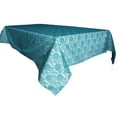 thumbnail image 2 of Sheer Lace Tablecloth Overlay Wedding and Party Decoration Teal, 2 of 3