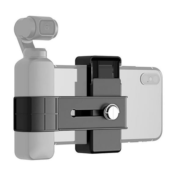 PULUZ Smartphone Fixing Clamp 1/4 inch Holder Mount Bracket for DJI OSMO Pocket / Pocket 2