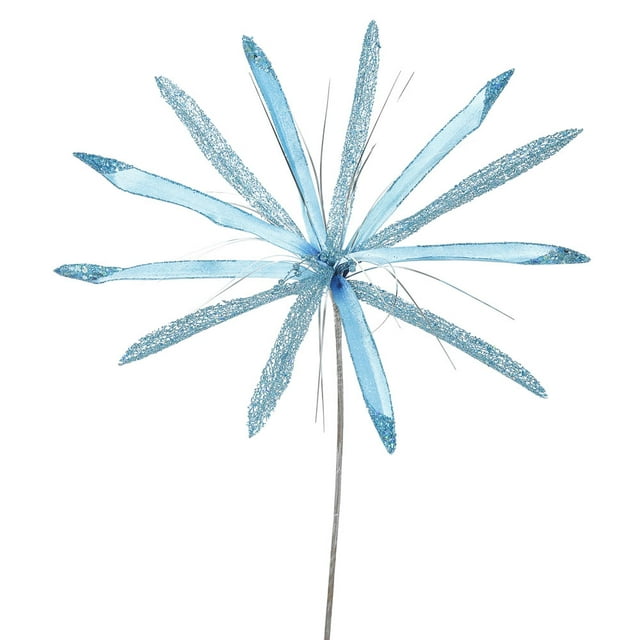 Vickerman 24 Pouces Papyrus Bleu Ciel, 20 Pouces Fleur 3/sac - OF160542