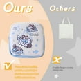 thumbnail image 3 of GASTROPOD 2Pcs Period Bag,Pu Leather Cat Pattern Period Pouch for Pads,Sanitary Napkins,Small Tampons,Portable Pad Bag for Ladies First Period Gifts,Mix1, 3 of 7