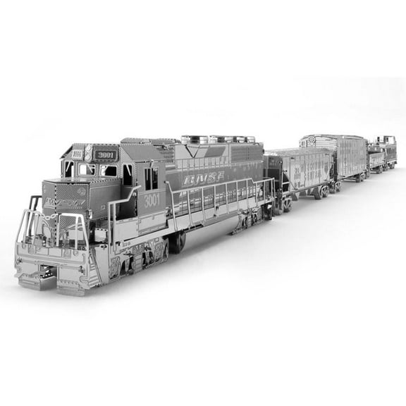 Metal Earth 3D Metal Model Kit Freight Train Box Set