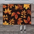 thumbnail image 2 of Large Latch Hook Kit DIY Making Maple Leaf/Lighthouse Pattern Cushion, 2 of 8