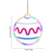thumbnail image 3 of Luces Led Decorativas Navideñas de Neón, Alimentación Usb | Plástico Blanco | 21 X 19 Cm | Decoración para Fotos En Centros Comerciales, Dormitorios y Fiestas | 1 Unidad, 220 G, 3 of 6