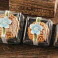 thumbnail image 5 of 50Pcs 100g Moon Cake Box Square Plastic Egg Yolk Pastry Box for Festival, 5 of 7
