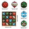 thumbnail image 3 of Juego de 40 colgantes de bolas navideñas Fiudx Liquidación navideña, 3 of 7