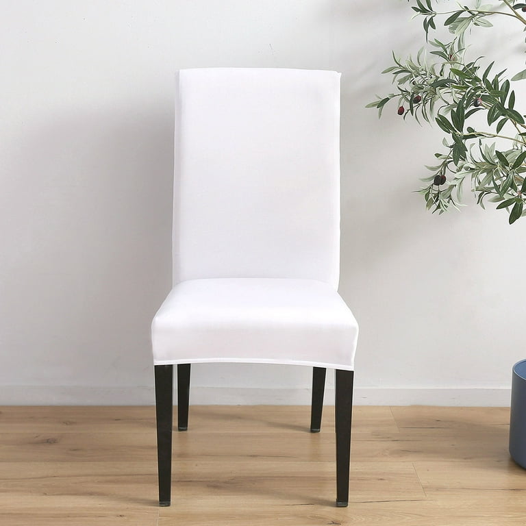 Rosnek Stretch Spandex Solid Dining Chair Slipcovers Banquet