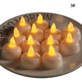thumbnail image 3 of Bangcool LED Floating Candle Waterproof 12PCS Battery Powered Tealight Candle Pool Candle, 3 of 10