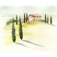 thumbnail image 3 of Parker, Jennifer Paxton 14x12 Black Modern Framed Museum Art Print Titled - Tuscan Villa I, 3 of 5