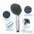 thumbnail image 6 of 5 Setting Shower Head High Pressure Bathroom Showerhead Water Saving Hand Held, 6 of 6