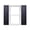 Black, variant on Homeside Raised Panel Vinyl Shutters (1 Pair)