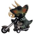 thumbnail image 1 of Personality Tyrannosaurus Inertia Motorcycle Toy Novel Dinosaur Tiger Panda Motorcycle Dynamic Model Handsome Boy Gift, 1 of 5