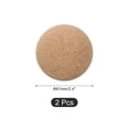 thumbnail image 2 of Uxcell 2 Paquete de Tapones de Corcho para Vino, 61mm/2.4 Pulgadas Tapón de Corcho de Madera, 2 of 6
