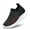 Black White, variant on vibdiv Boys Girls Shoes Kids Sneakers Slip on Fitness Tennis Athletic Walking School Shoes All Black Toddler Size 5.5