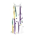 thumbnail image 5 of PNTUTB Women's Fashion Carnival Printed Casual V Neck Sleeveless Strapless Loose Comfort Split Hem Long Dress, 5 of 6