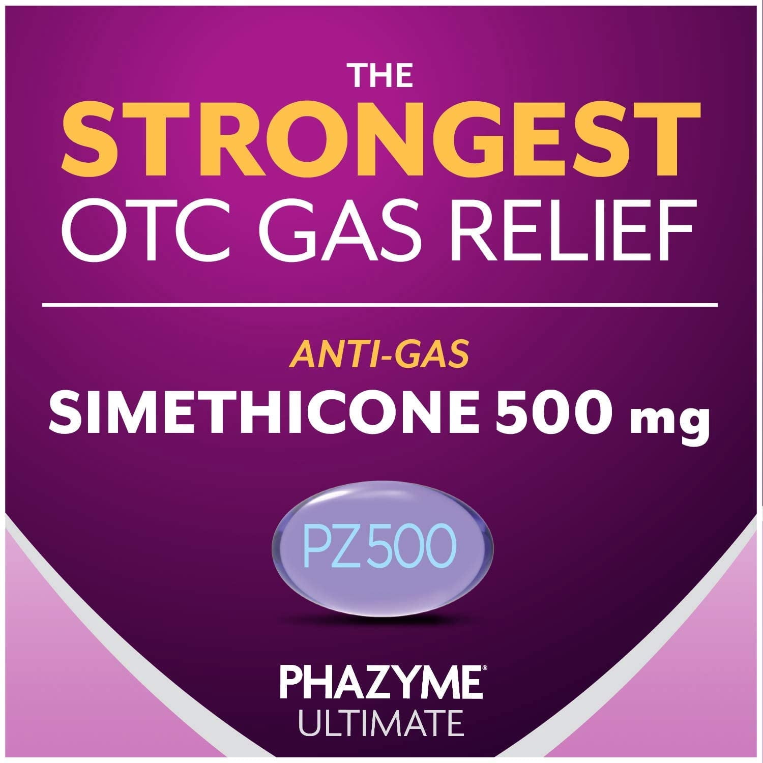 Phazyme Ultimate Gas & Bloating Relief, Gas Relief Works in Minutes, 20 Fast Softgels