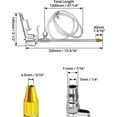 thumbnail image 5 of Spray Gun, Aluminum Pneumatic Syphon Air Engine Cleaning Washer Gun Kit Tool, 1/4", 5 of 5
