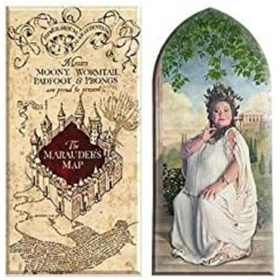 Difuzed Harry Potter Marauder's Map 2 Magnets Set