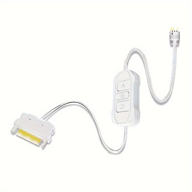 FNNMNNR 5V 3-Pin Aura RGB Controller with SATA Interface for Computer Power Management