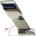 thumbnail image 2 of ABCISI Boat Hand Rail Bracket, Pair Heavy Duty 316SS 60°Marine Boat Stanchion Hand Rail Fitting Left-Front for 7/8" Tube, 2 of 13
