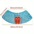 thumbnail image 2 of New Practical Shower Laundry Room Living Room Shower Mat Absorbent Bathroom Accessory Curved Shower Soft Washable, 2 of 6