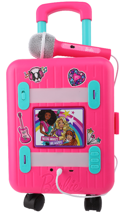 Barbie Molded Karaoke Machine Suitcase 