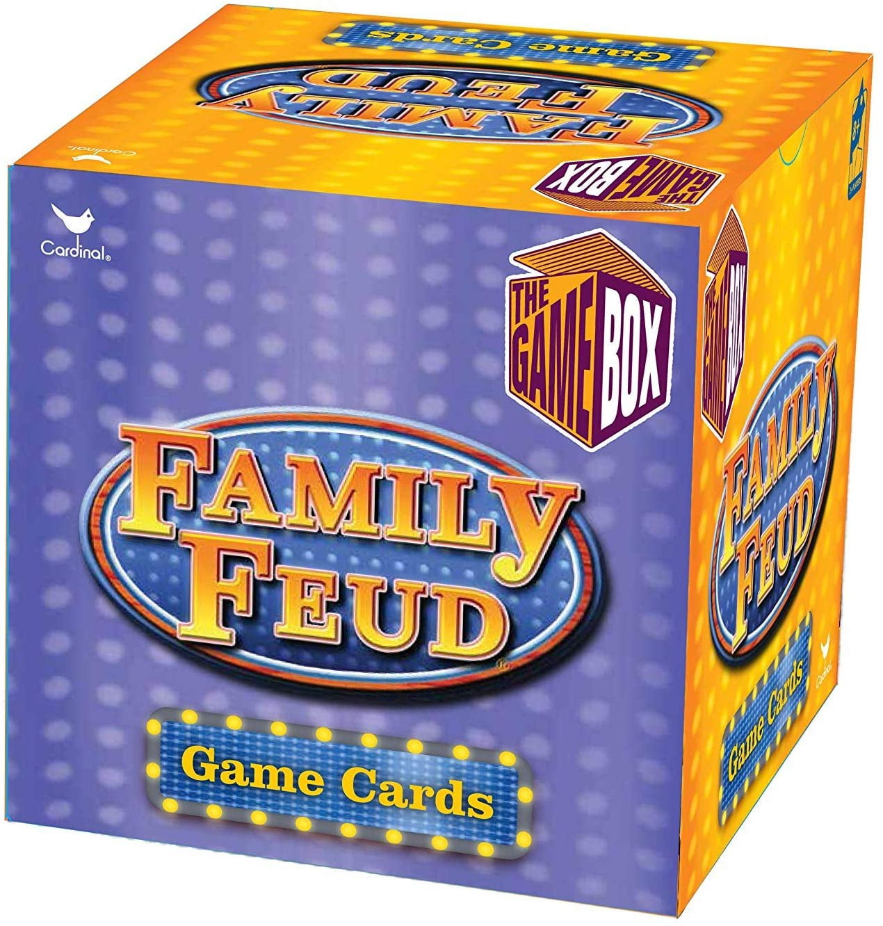 Trivia Box Card Game Premium Pack Play The Popular Tv Show On The Go With This Trivia Box Version By Family Feud Walmart Com