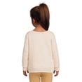 thumbnail image 5 of Garanimals Toddler Girl Long Sleeve Graphic Fleece Sweatshirt, Sizes 2T-5T, 5 of 6