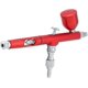 thumbnail image 1 of Pluma de pintura en aerosol Kit de aerógrafo por gravedad de doble acción multiusos de 0,3 mm Pistola con cepillo de aire en aerosol Herramienta para uñas para tatuajes (rojo), 1 of 5