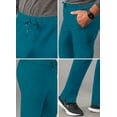 thumbnail image 4 of Adar Addition Scrubs For Men - Slim Leg Cargo Drawstring Scrub Pants, 4 of 7