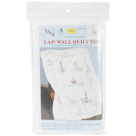 Jack Dempsey Lighthouses Lap Quilt 40in x 60in Jack Dempsey Lighthouses Lap Quilt 40in x 60in