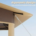 thumbnail image 4 of 13 x 13 Ft Pop Up Hexagonal Gazebo, Outdoor Canopy Shelter, Pop up Gazebos Tent with Netting and Strong Steel Frame for Patio Lawn Backyard and Deck, 4 of 7