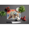 thumbnail image 3 of Polar Bear Glass Cutting Board Large 12 in x 15 in, 3 of 5